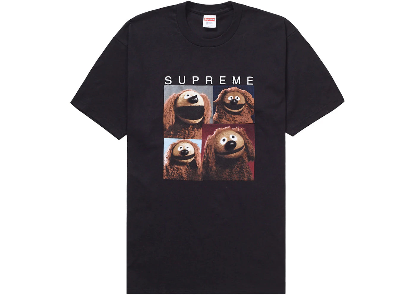 SUPREME ROWLF TEE BLACK