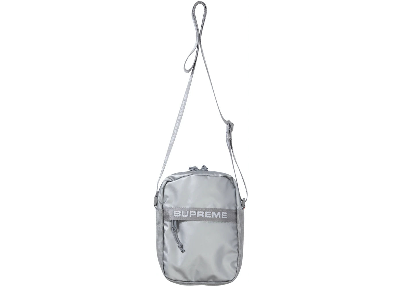 SUP SHOULDER BAG FW22 "SILVER"