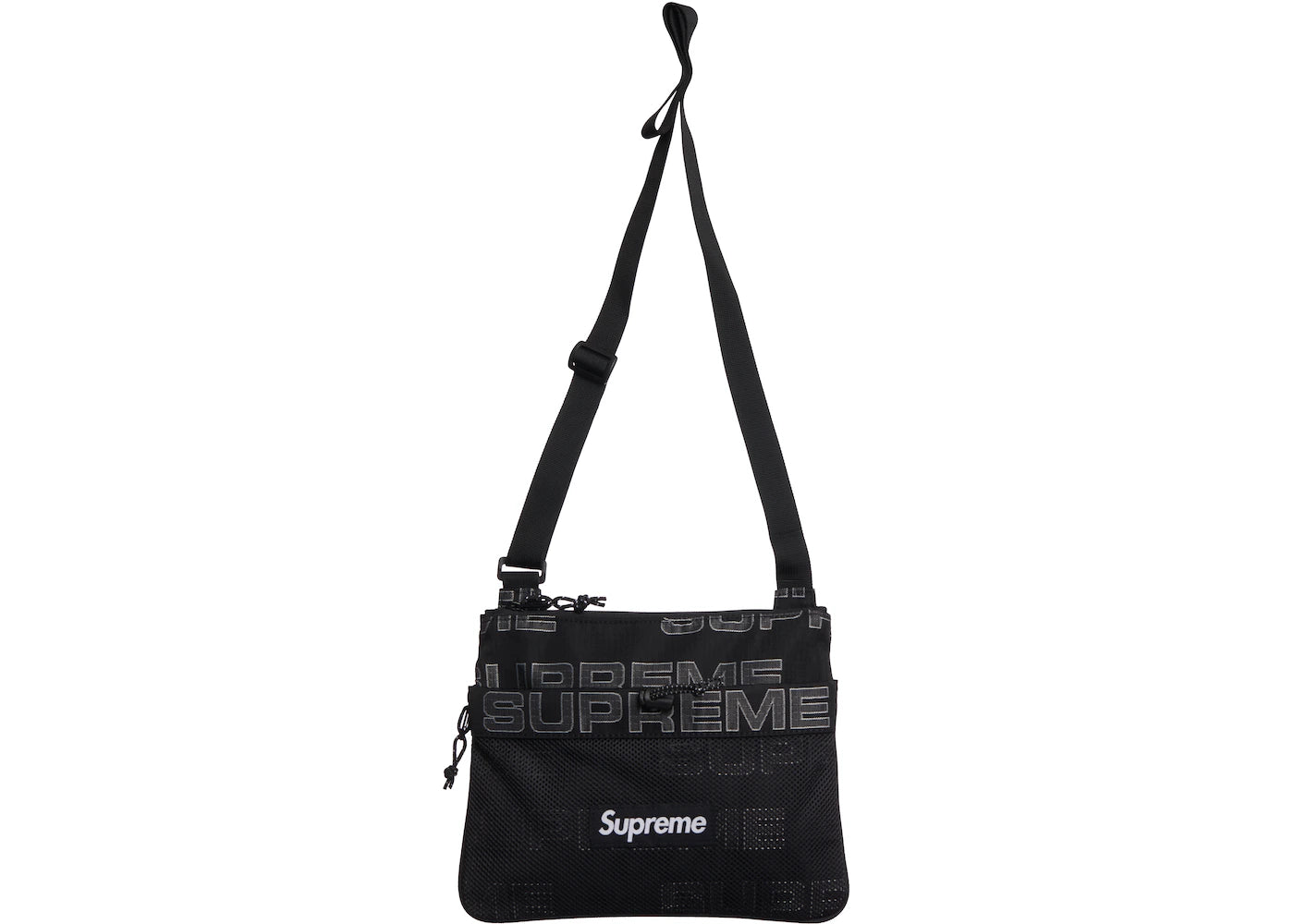 SUPREME SIDE BAG FW21 BLACK