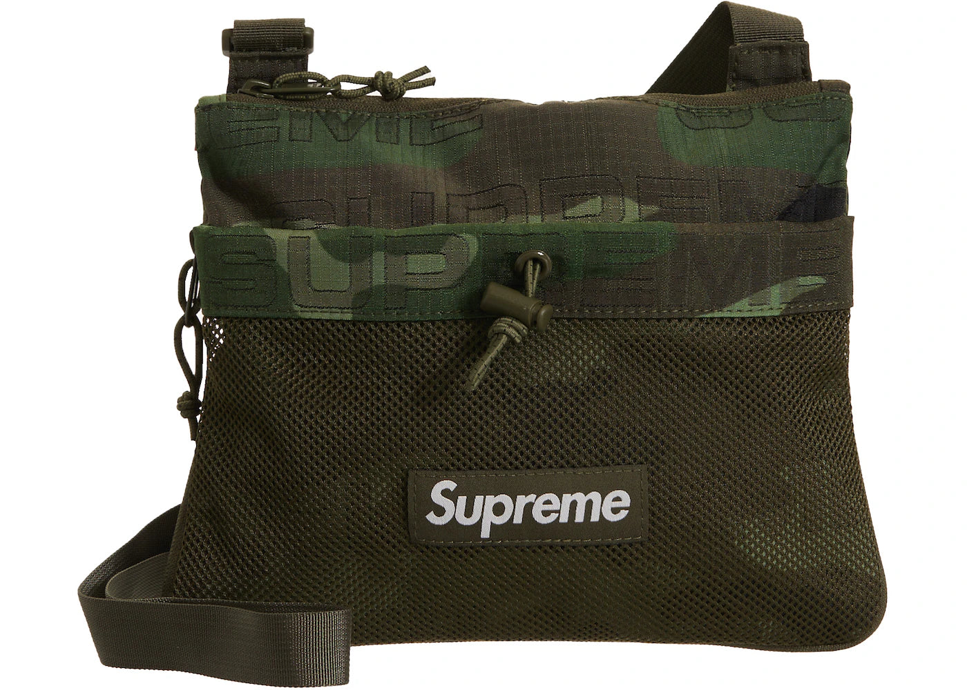 SUP SIDE BAG  "WOODLAND CAMO"