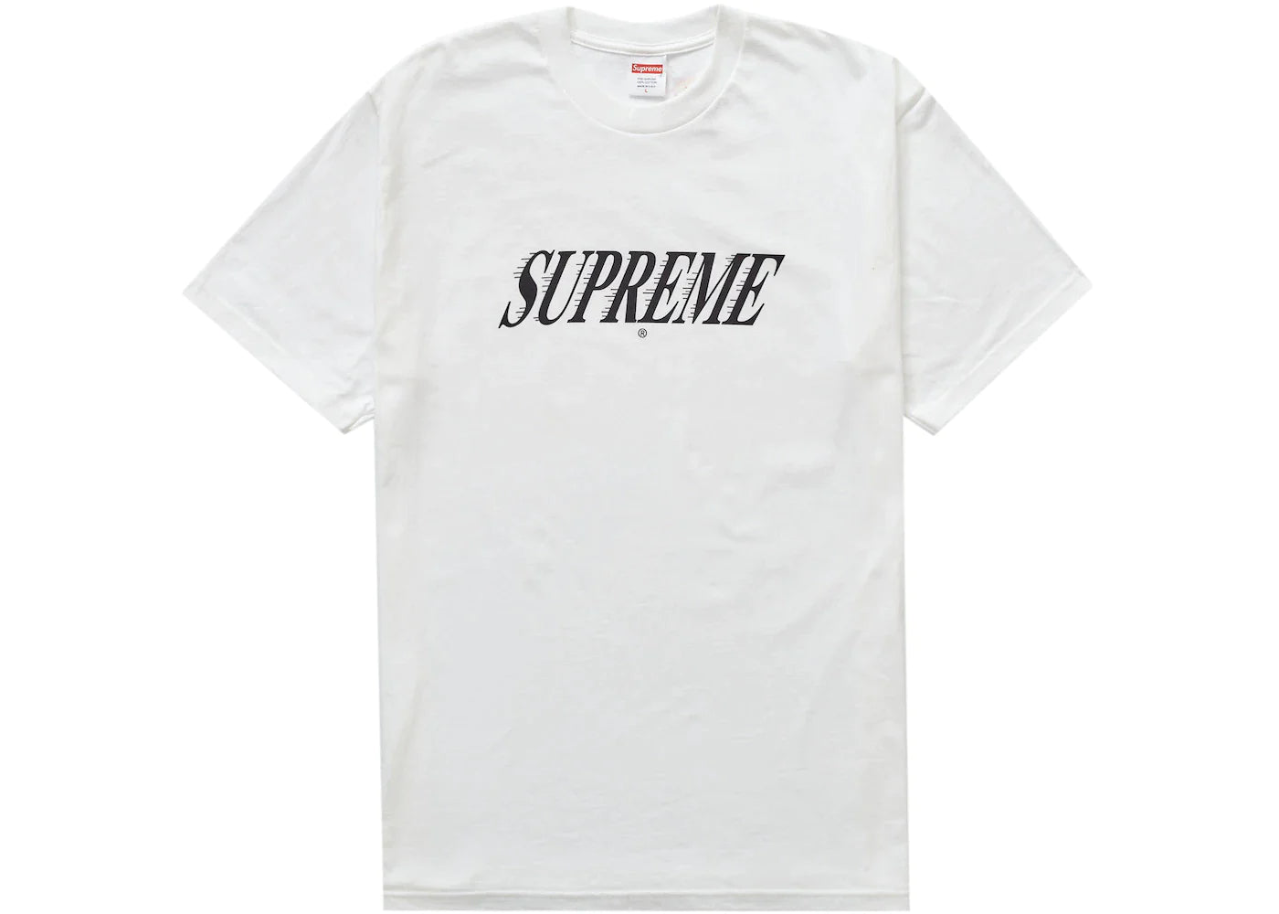 SUPREME SLAPSHOT TEE "WHITE"