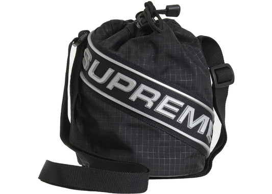 SUPREME SMALL CINCH POUCH BLACK