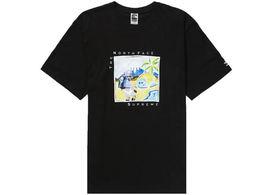 SUPREME THE NORTH FACE SKETCH S/S TOP BLACK