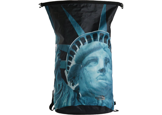SUPREME THE NORTH FACE STATUE OF LIBERTY WATERPROOF BACKPACK BLACK