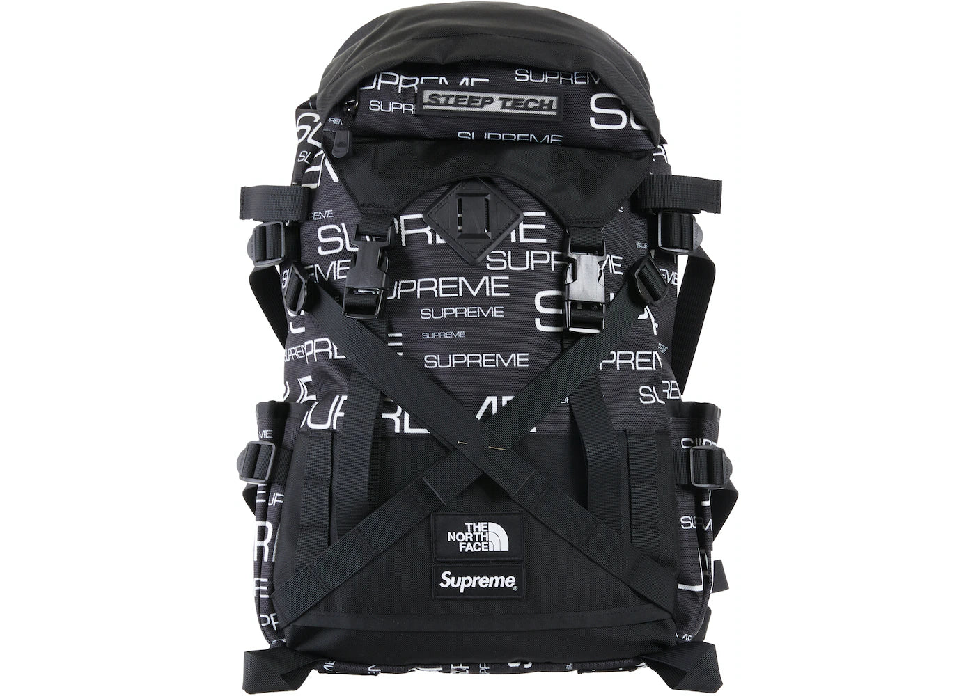 SUP THE NORTH FACE STEEP TECH BACKPACK FW21 "BLACK"