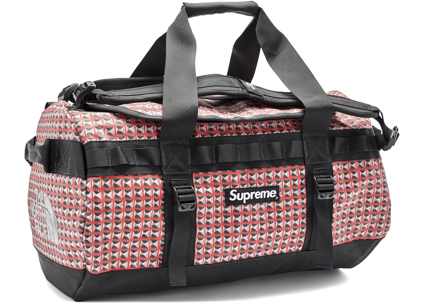 SUPREME THE NORTH FACE STUDDED SMALL BASE CAMP DUFFEL BAG