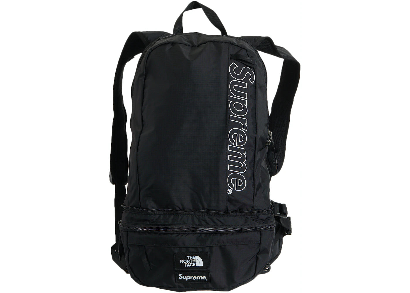 SUP X TNF TREKKING CONVERTIBLE BACKPACK/WAIST BAG "BLACK"