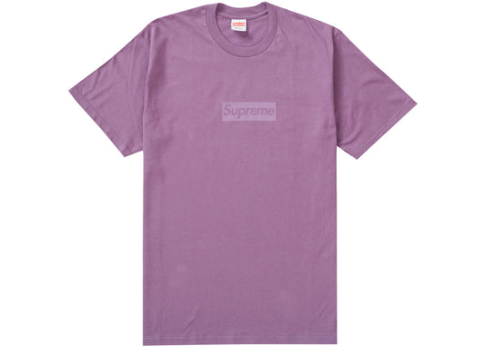 SUPREME TONAL BOX LOGO TEE 'DUSTY PURPLE'