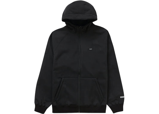 SUPREME WINDSTOPPER ZIP UP HOODED SWEATSHIRT (FW22) BLACK