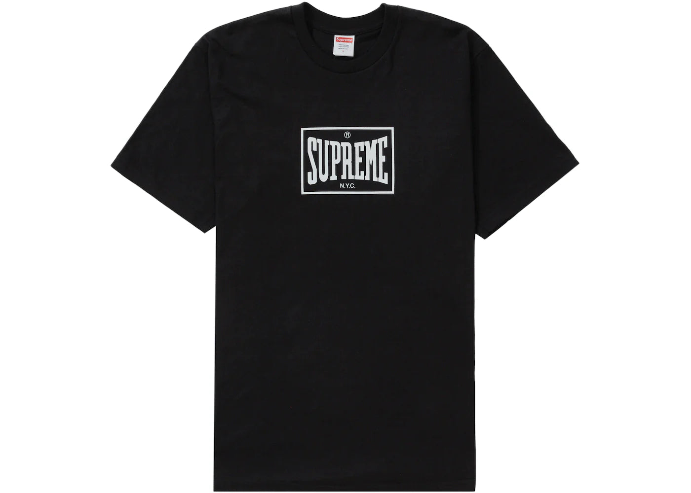 SUPREME EVERLAST WARM UP TEE BLACK