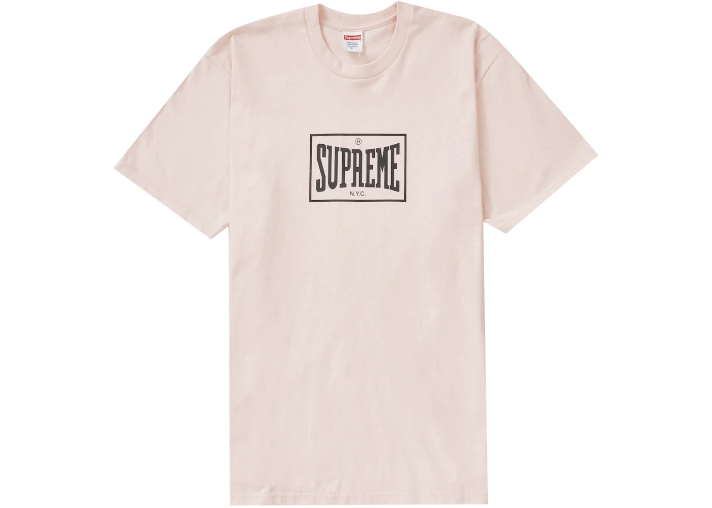 SUPREME EVERLAST WARMUP TEE PINK