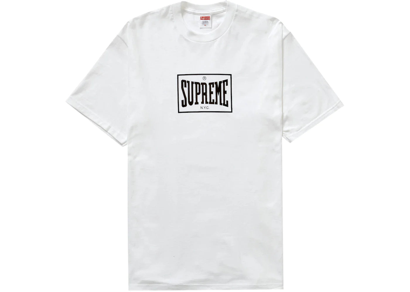 SUPREME EVERLAST WARM UP TEE WHITE