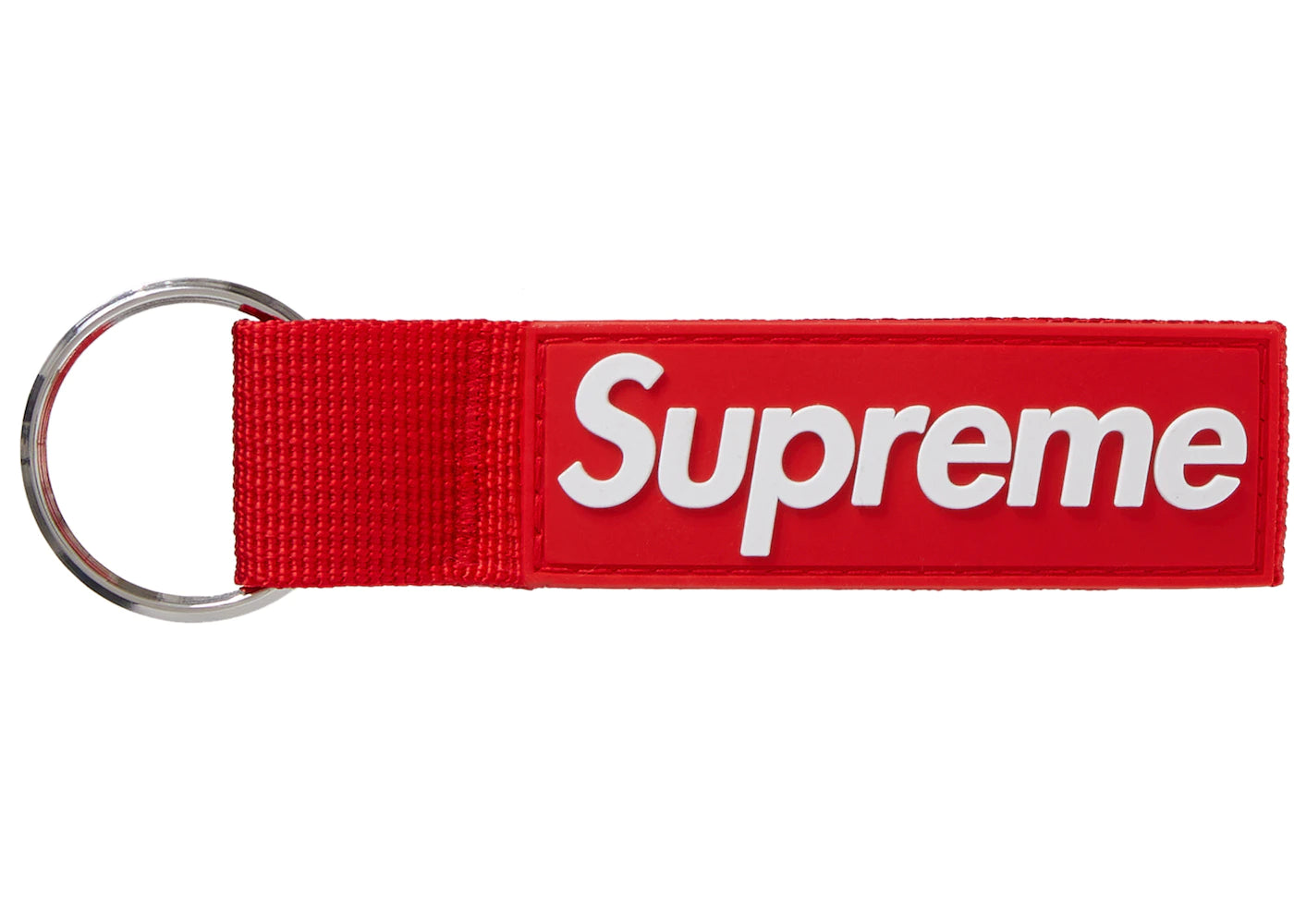 SUPREME FW20 WEBBING KEYCHAIN "RED"