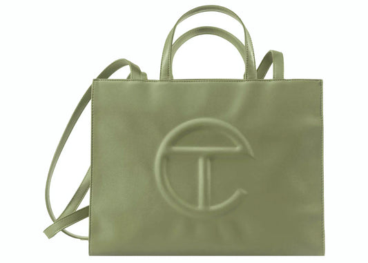 TELFAR SHOPPING BAG MEDIUM "DRAB"