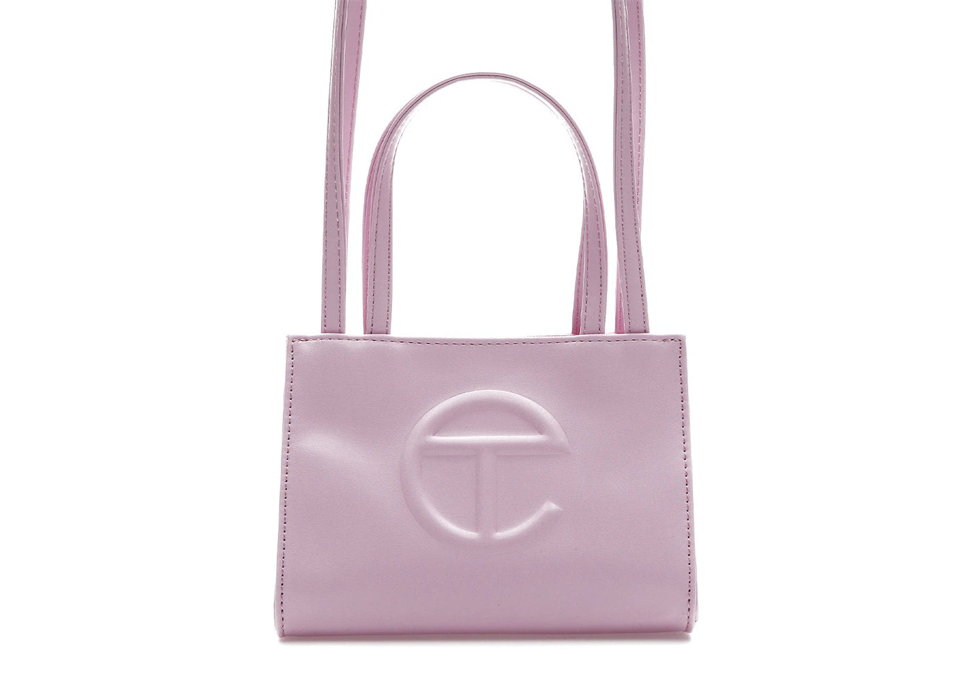 TELFAR SHOPPING BAG SMALL "BUBBLE GUM"