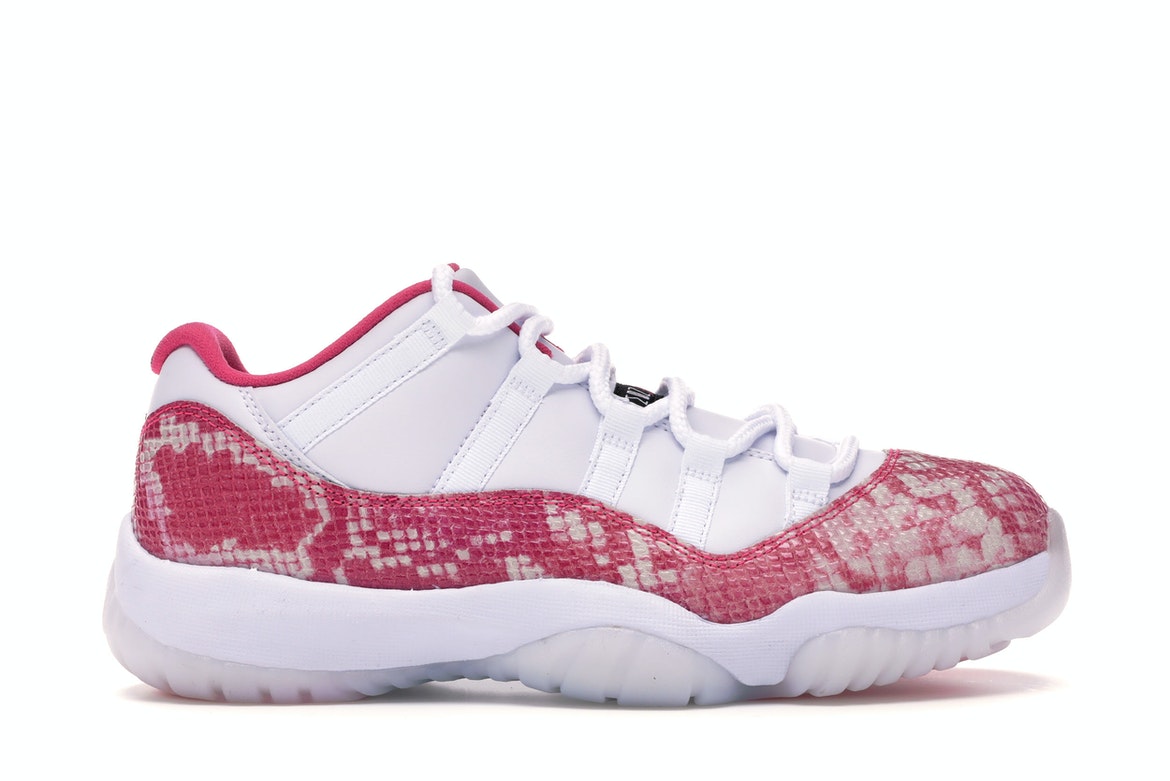 WMNS AIR JORDAN 11 RETRO LOW "PINK SNAKESKIN" 2019