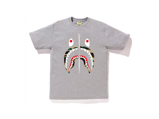 BAPE SHARK CREW NECK "GREY"