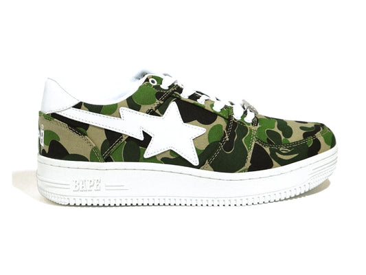 BAPE BAPESTA LOW "ABC GREEN CAMO"