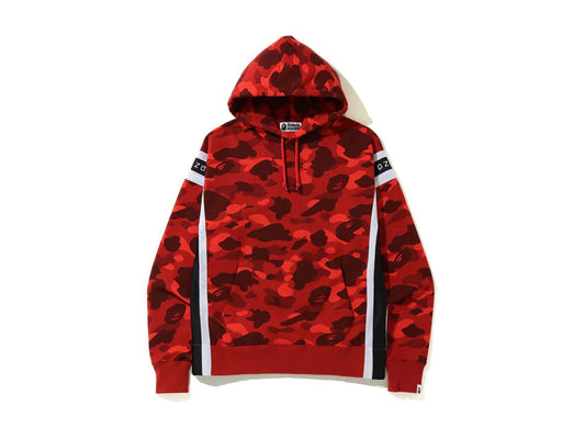 BAPE LOGO PULLOVER HOODIE "RED CAMO"