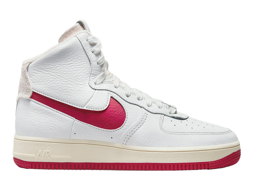 WMNS NIKE AF1 SCULPT "WHITE/GYM RED"