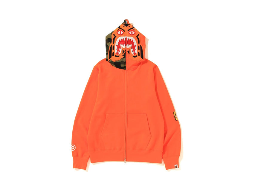 BAPE FULL ZIP HOODIE "ORANGE"