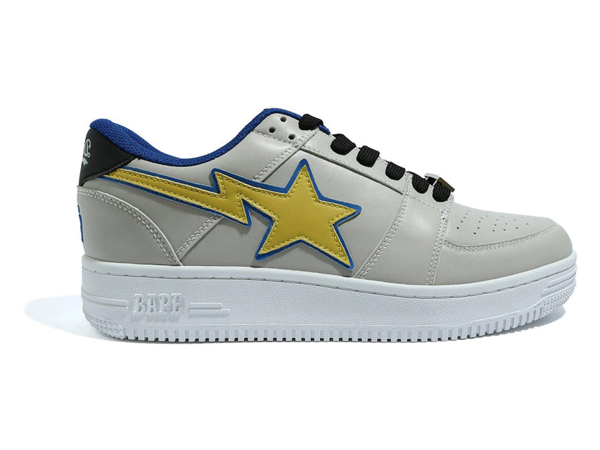 BAPE BAPESTA LOW DREAMVILLE "GREY/YELLOW/BLUE"