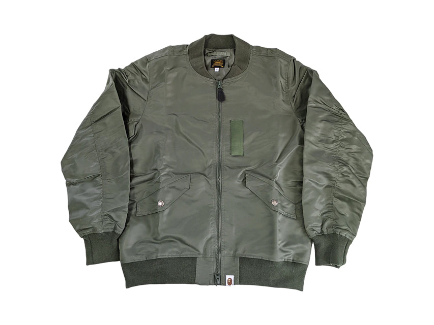 BAPE BOMBERS JACKET 2021 "ARMY GREEN"