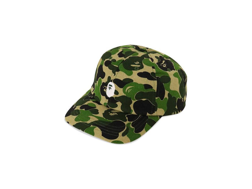 BAPE STA LOGO TRUCKER HAT "ABC GREEN CAMO"