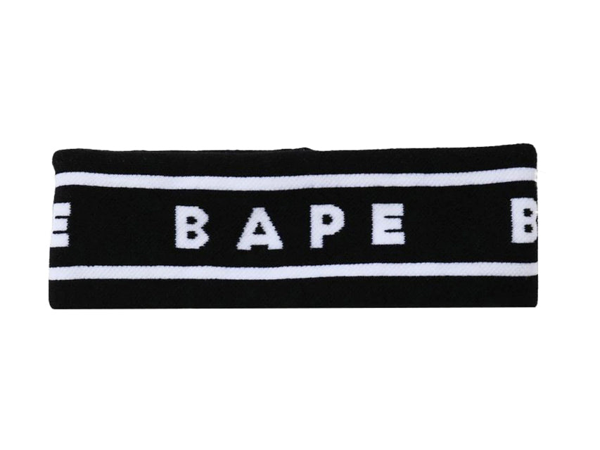 BAPE HEADBAND 2021 "BLACK/WHITE"