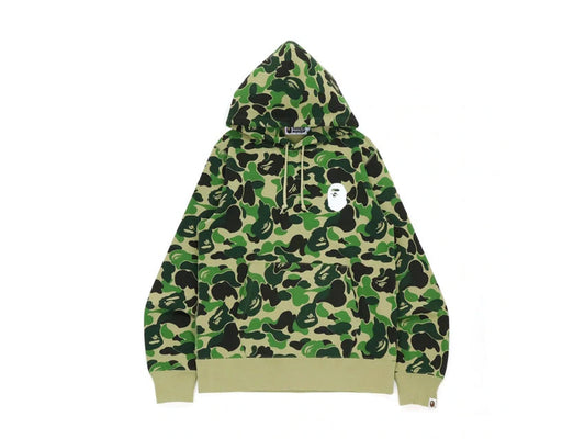 BAPE BIG ABC CAMO APE HEAD PULLOVER "GREEN CAMO"