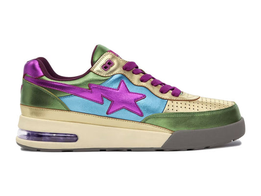 BAPE ROADSTA "GREEN/GOLD/BLUE/PURPLE STA"