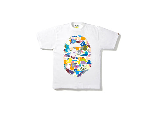 BAPE APE HEAD NEW MULTI CAMO TEE "WHITE"