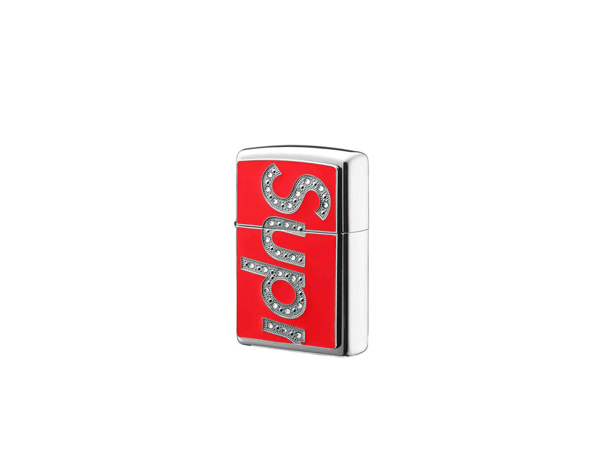 SUP SWAROVSKI ZIPPO "RED"