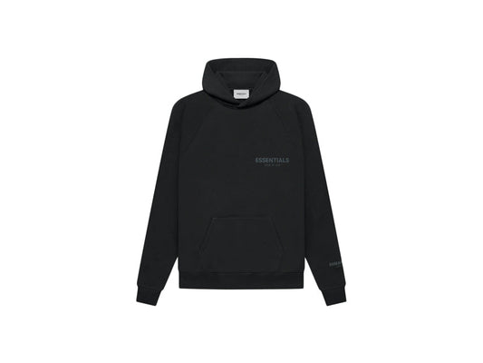 ESSENTIALS CORE COLLECTION PULLOVER HOODIE FW21 "STRETCH LIMO BLACK"