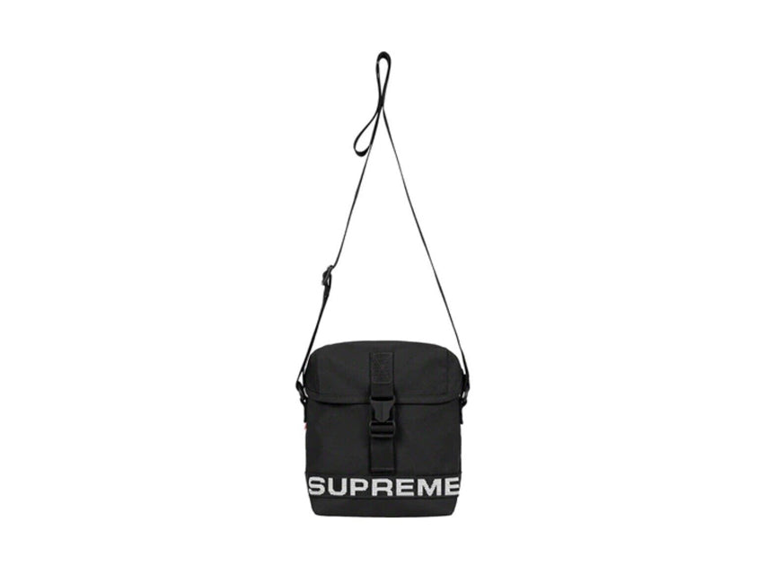 SUPREME MILITARY SIDE BAG "BLACK"