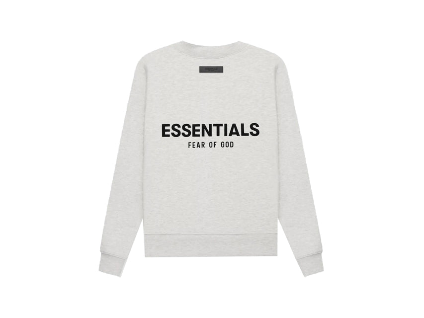 ESSENTIALS FW22 LONG SLEEVE "LIGHT OATMEAL"