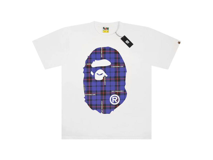 BAPE APE HEAD CHEST LOGO TEE 2023 "WHITE"