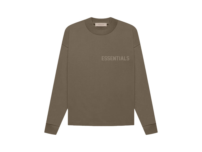 ESSENTIALS FW22 LONG SLEEVE "WOOD"