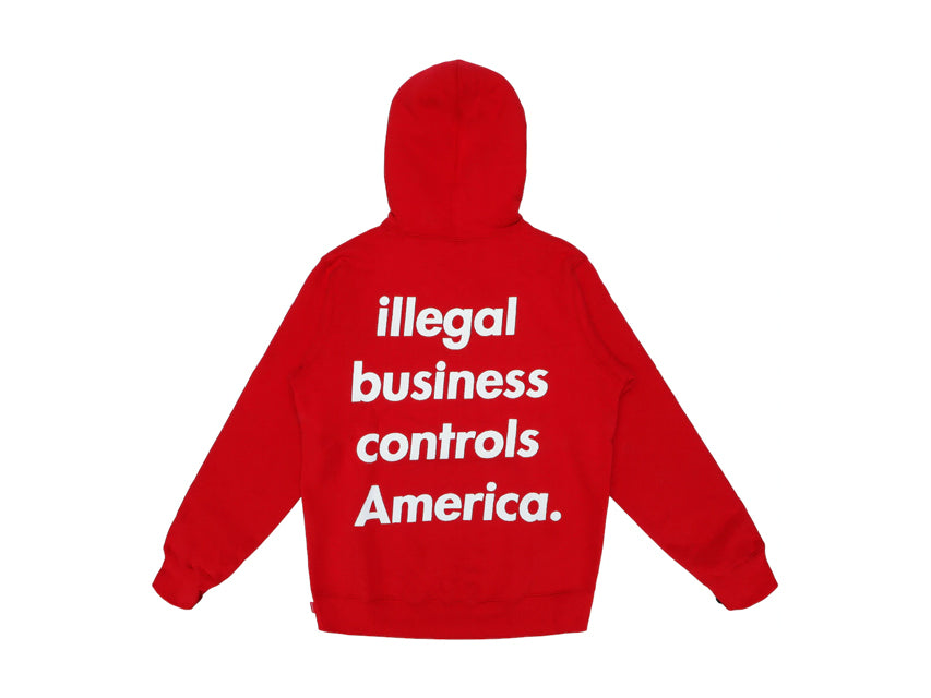 SUPREME HOODIE "ILLEGAL BIZ"