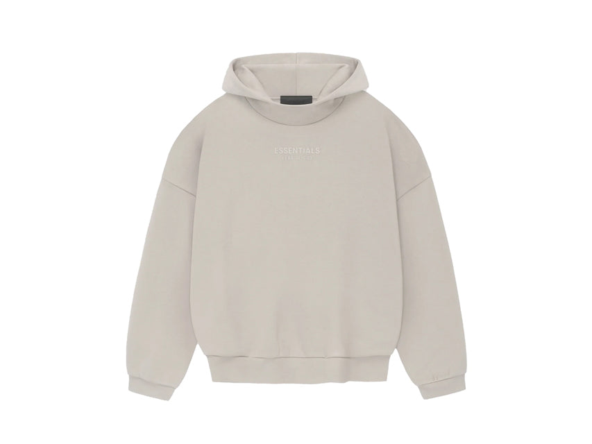 ESSENTIALS PULLOVER HOODIE "SILVER CLOUD"