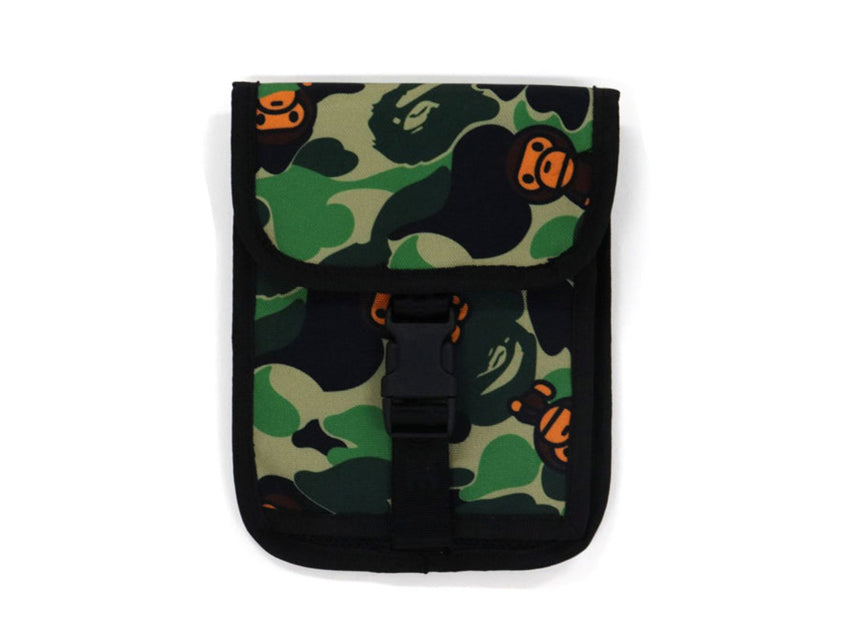 BAPE KIDS MILO WALLET "GREEN CAMO"