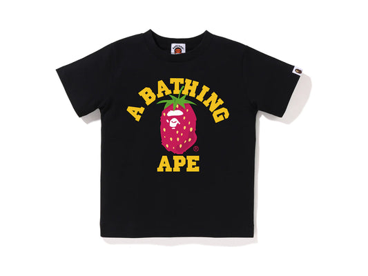 BAPE STRAWBERRY COLLEGE TEE