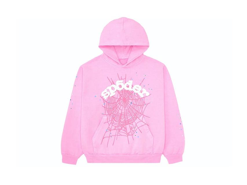 SP5DER OG WEB HOODIE 'PINK'