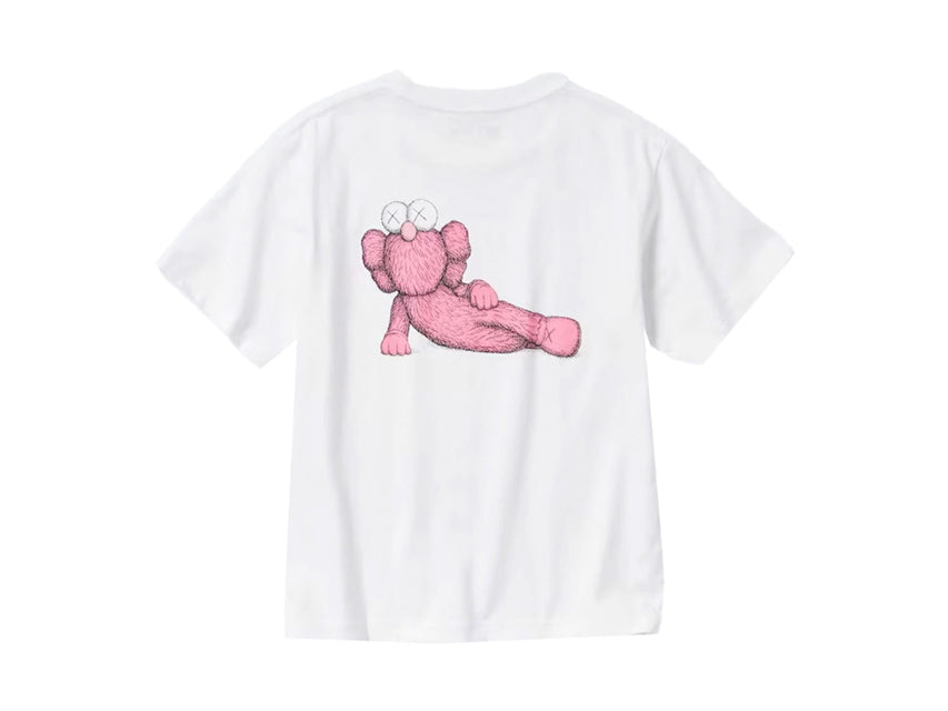 KAWS SHORT SLEEVE TEE "WHITE/PINK"