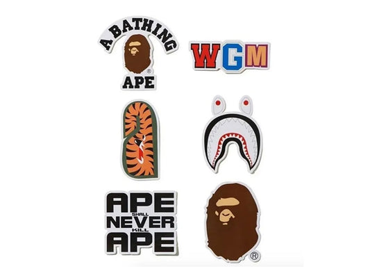 BAPE APE STICKER SET