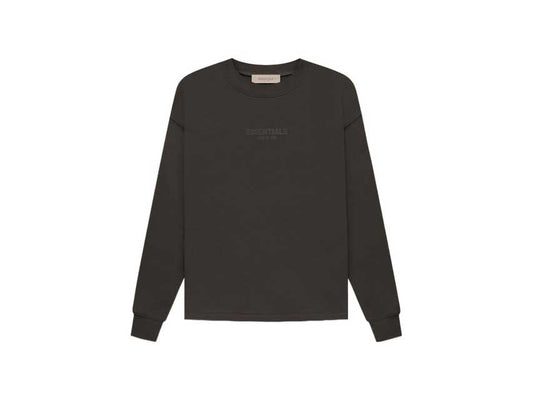 ESSENTIALS L/S TEE FW22  "OFF BLACK"