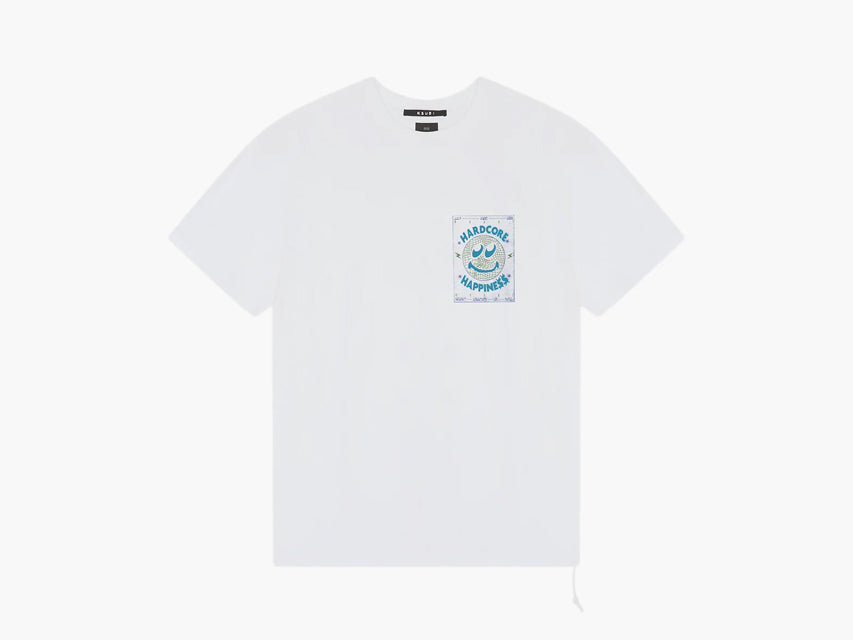 KSUBI HARDCORE TEE "WHITE"