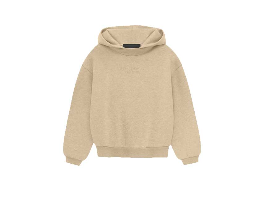 ESSENTIALS PULLOVER HOODIE FW23 "GOLD HEATHER"