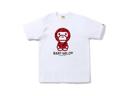 BAPE BABY MILO TEE SS23  KIDS "WHITE"