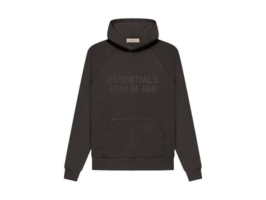 ESSENTIALS FEAR OF GOD HOODIE CORE COLLECTION "OFF-BLACK"